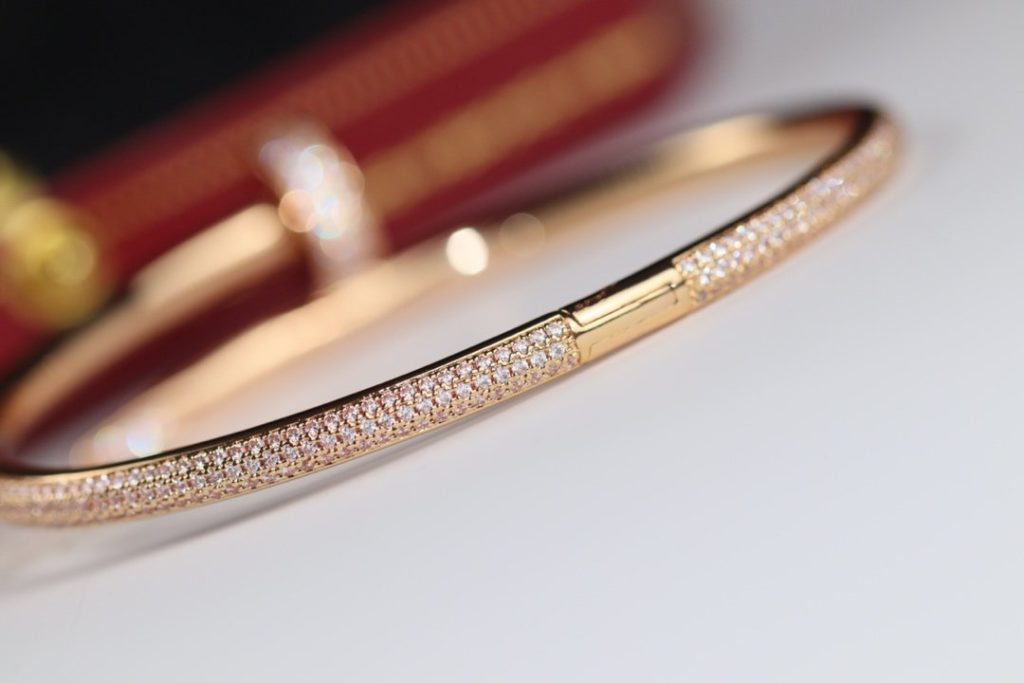Cartier Juste un Clou Bracelet Pink Gold, Diamonds