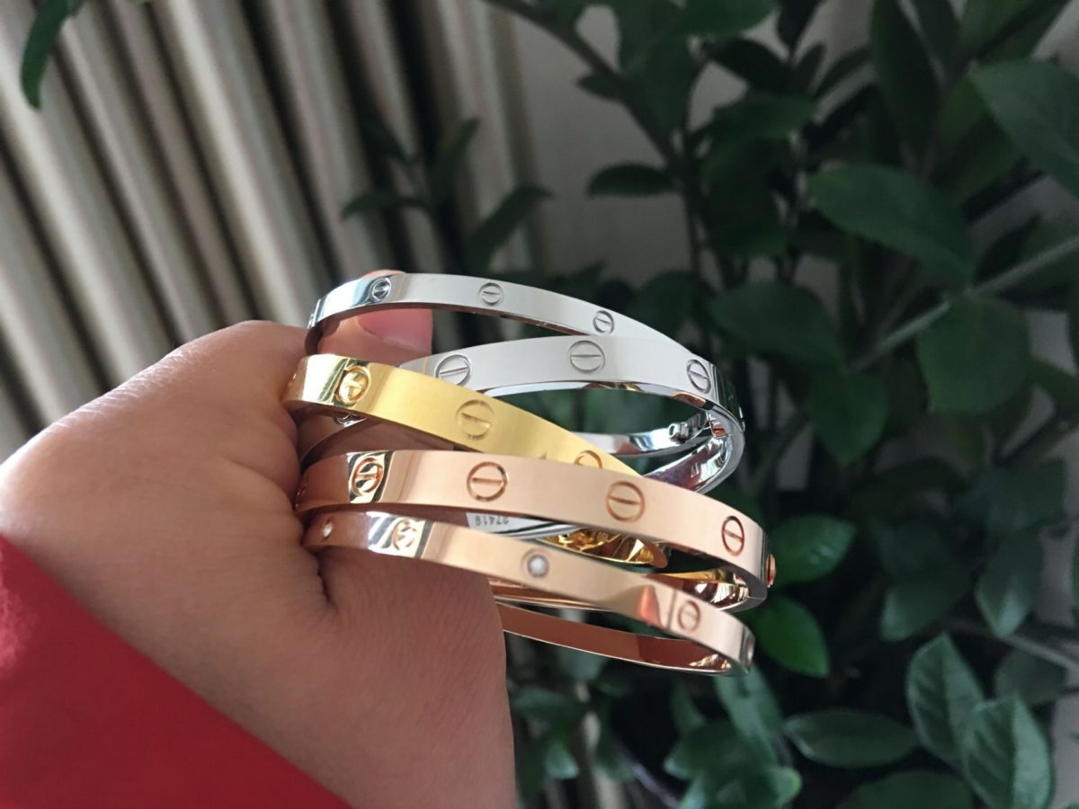 Can I wear Cartier love bracelet showering, exercising, and sleeping