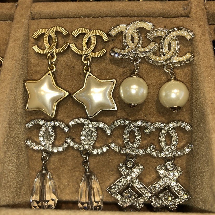 chanel earrings amazon