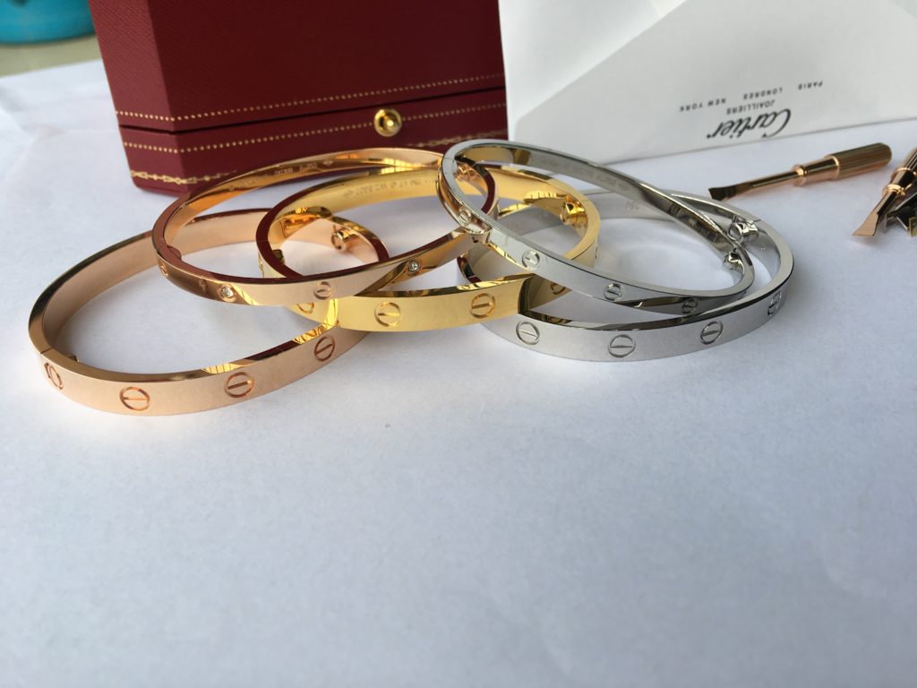 Cartier Love Bracelet Small & Classic with new screw system from HoooGoods