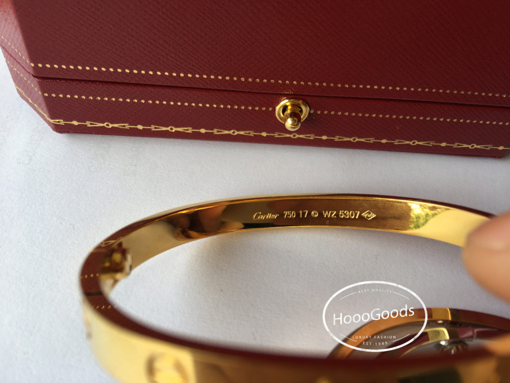 Cartier love bracelet serial numbers check