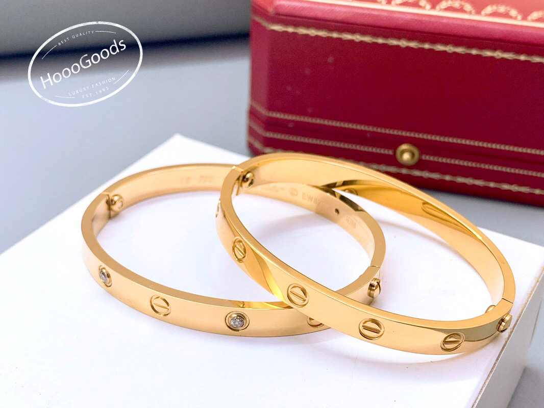 cartier love bracelet old and new