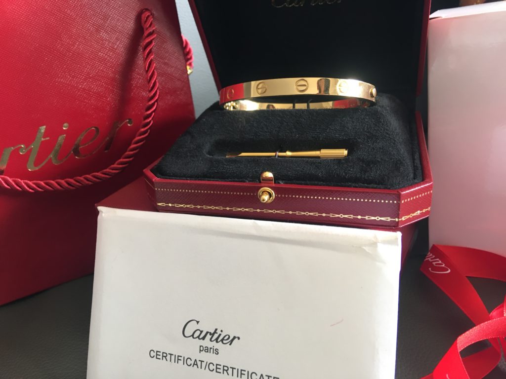 Cartier love bracelet men