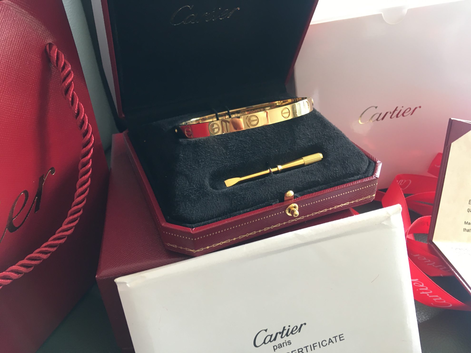 Cartier Love Bracelet for Men in Size 21, 22CM HoooFashion