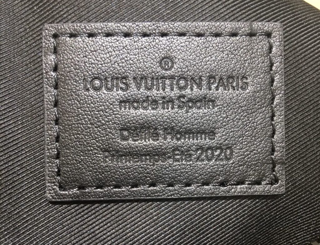LOUIS VUITTON Triangle Messenger Monogram Bag