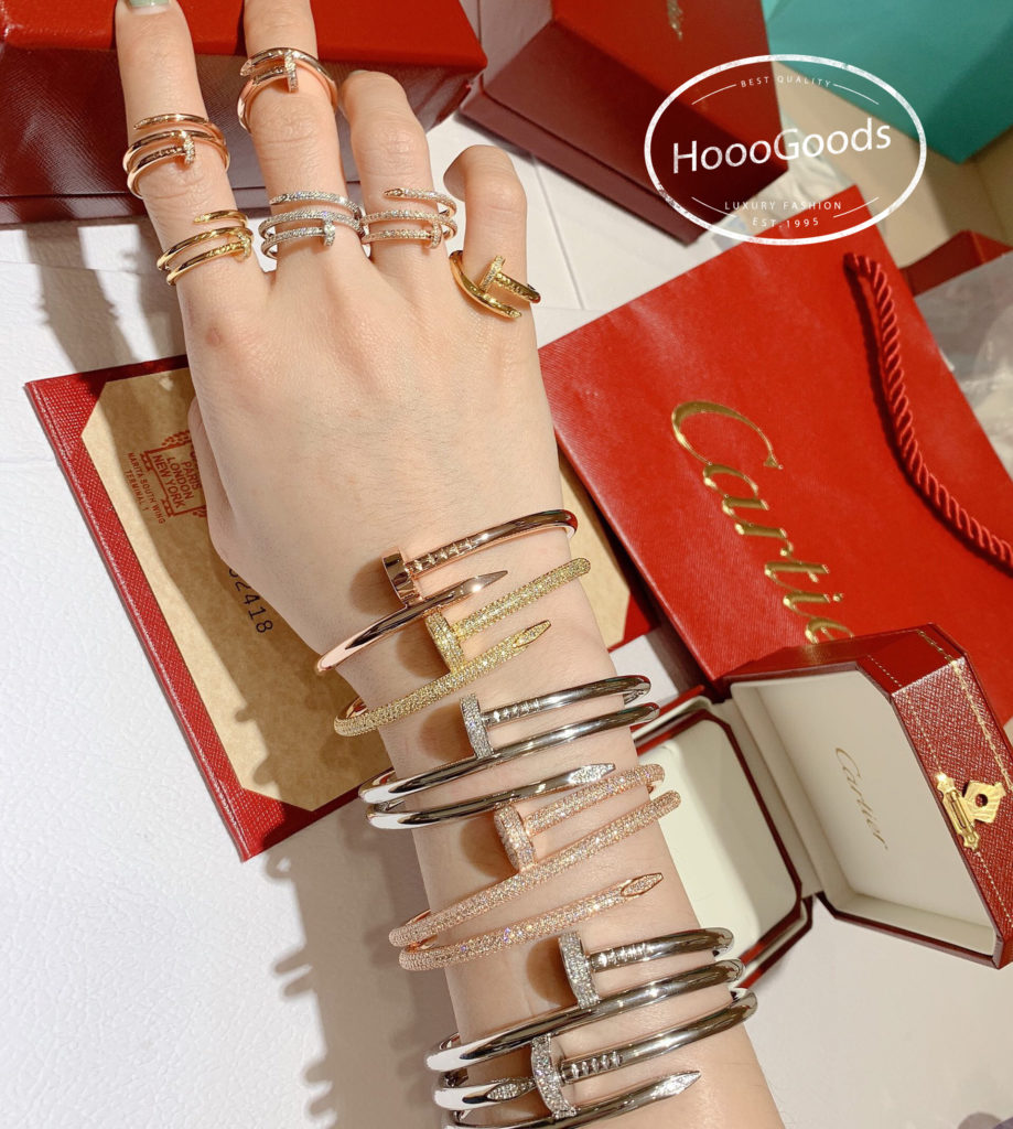 The Most Amazing Stacking Cartier Juste Un Clou Bracelets And Rings