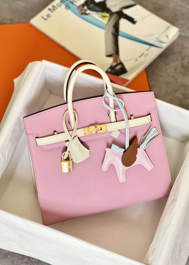 Hermes Birkin 25 with Rodeo Pegase PM/MM Charm